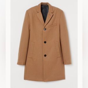 H&M wool blend beige Men’s Coat